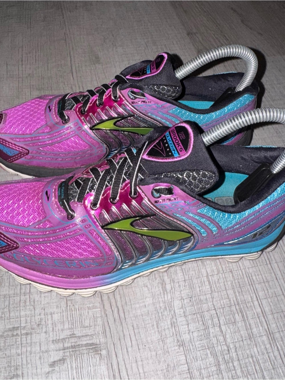 Brooks Glycerin 12 1201601B540 Running Shoes Women’s Size 6.5 Medium - Picture 2 of 11